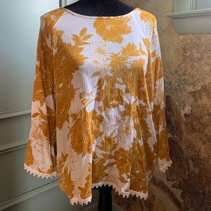 Papermoon Floral Blouse (M)